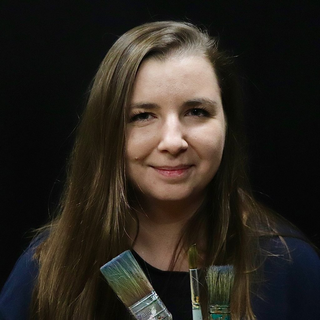 Portret około 45 letniej kobiety