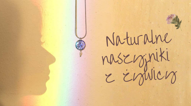 naszyjniki z żywicy